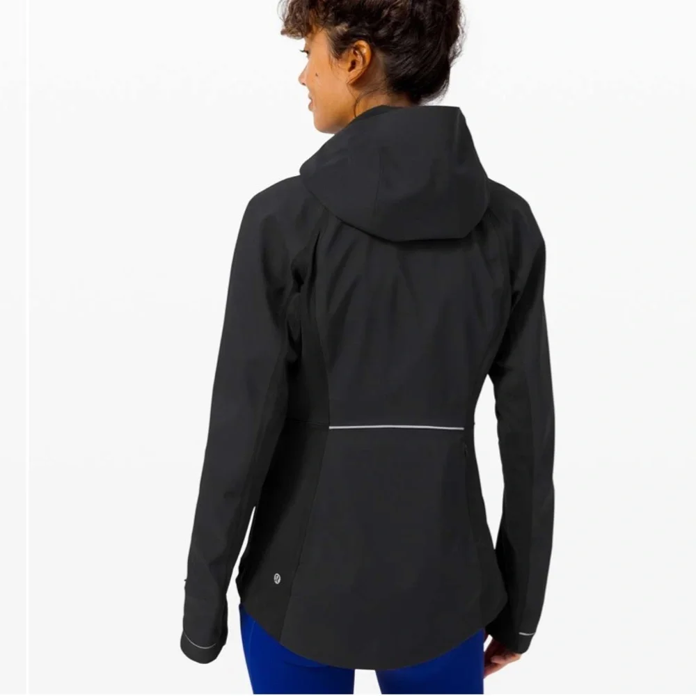 lululemon athletica Black Hooded Softshell Jacket